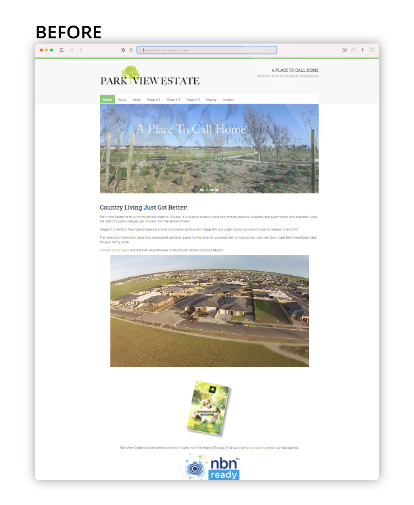 Eishold Website eishold web before