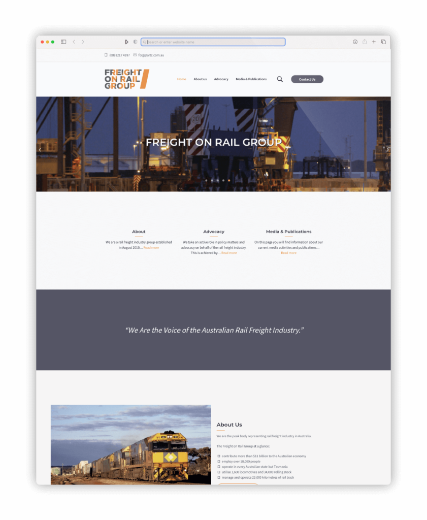 FORG Website forg website