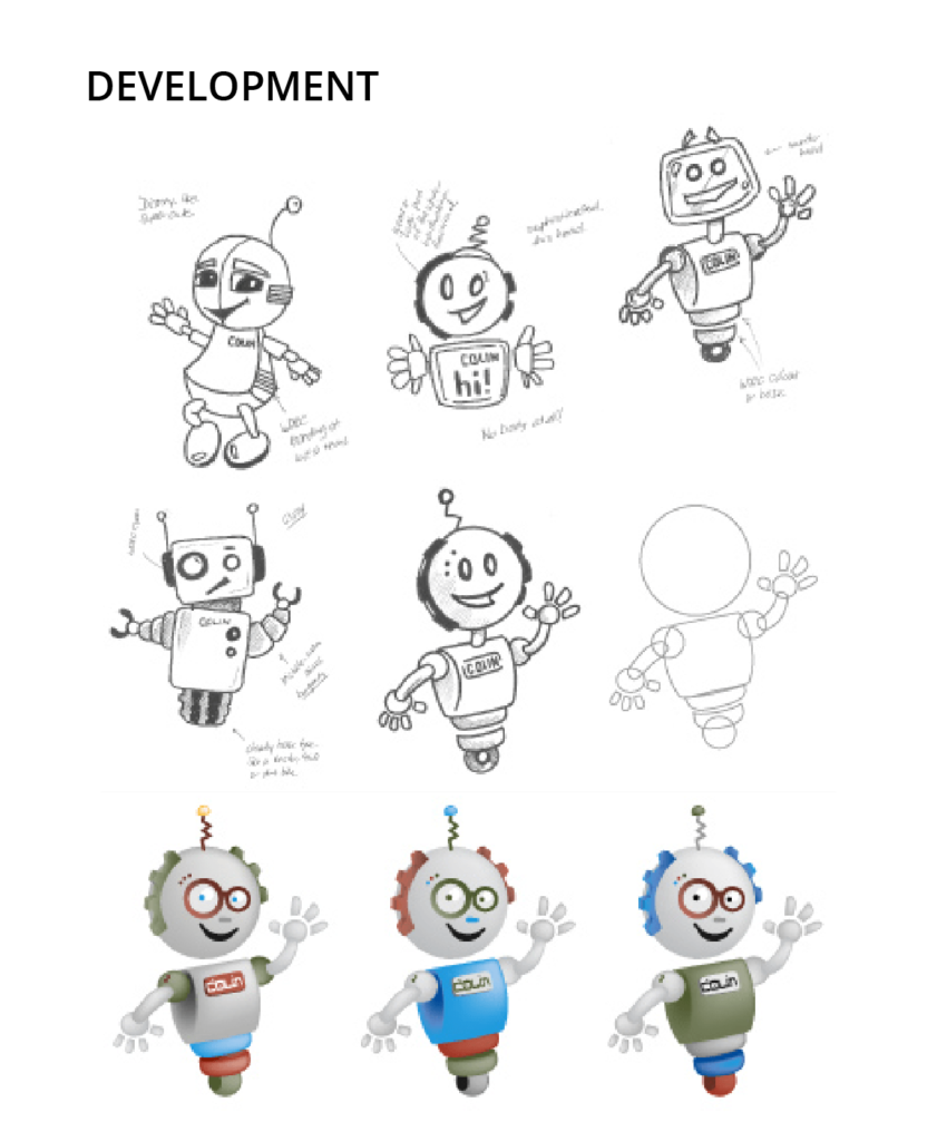 COLIN - Brand Mascot colin dev