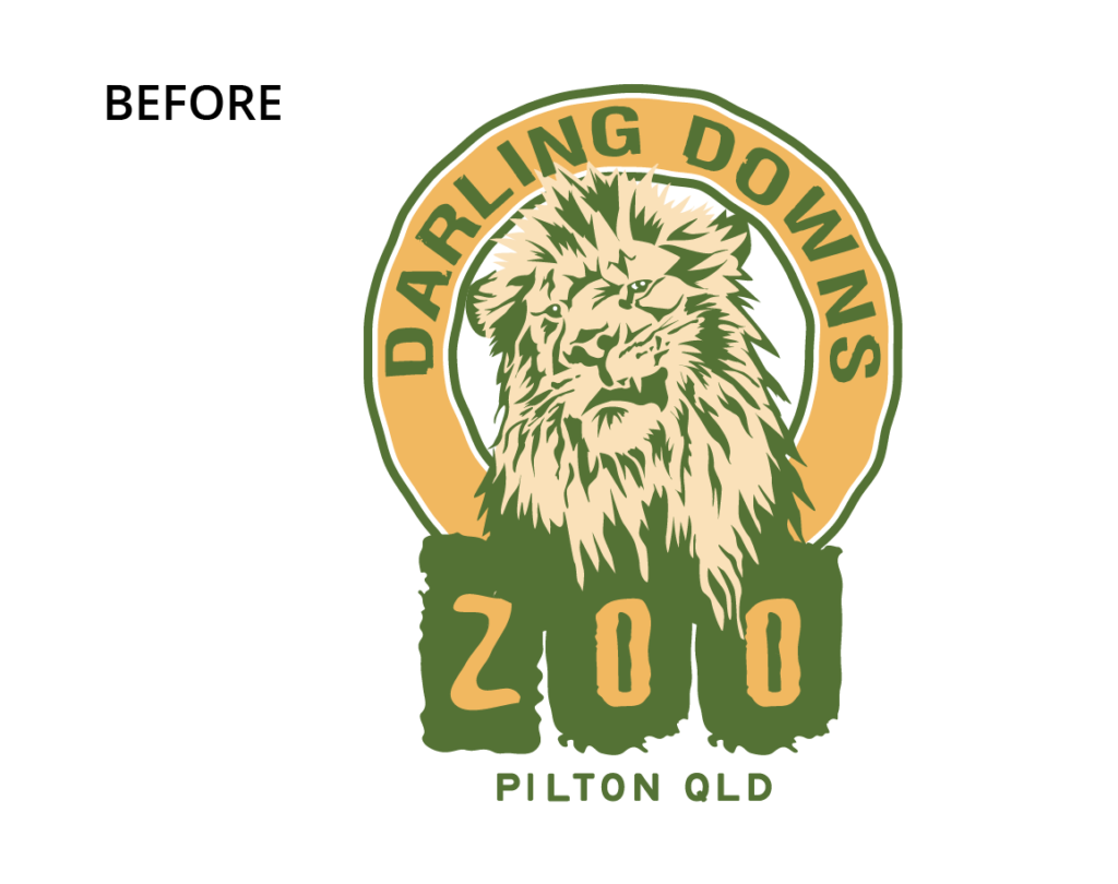 Darling Downs Zoo Logo ddz logo before