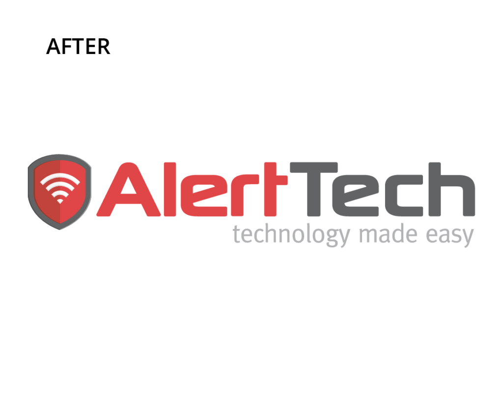 Alert Tech Brand Refresh alert logo after