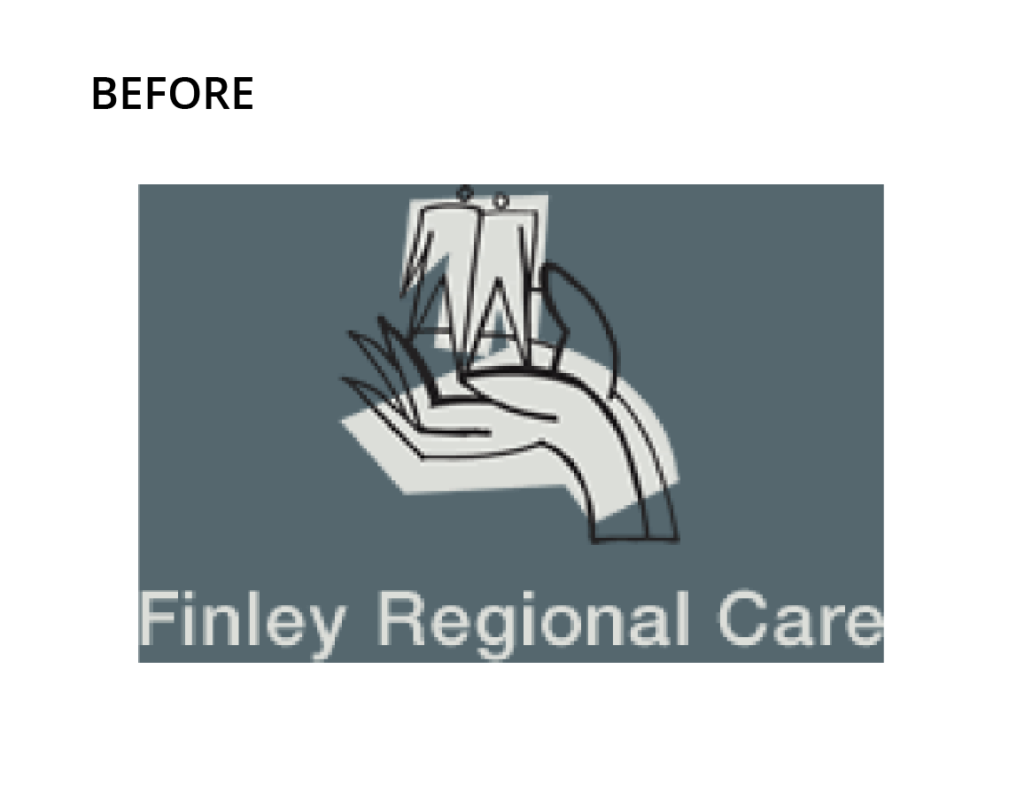 finley logo before