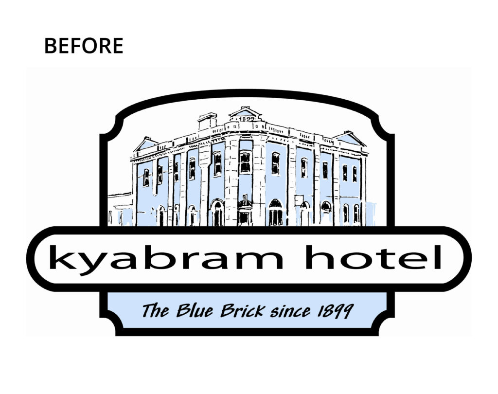 The Blue Brick Hotel the bluebrick logo before