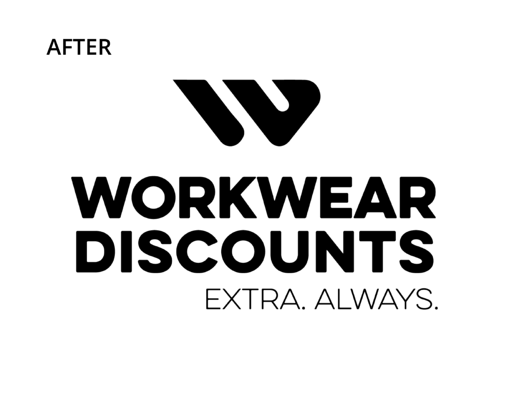 workwear discounts logo after
