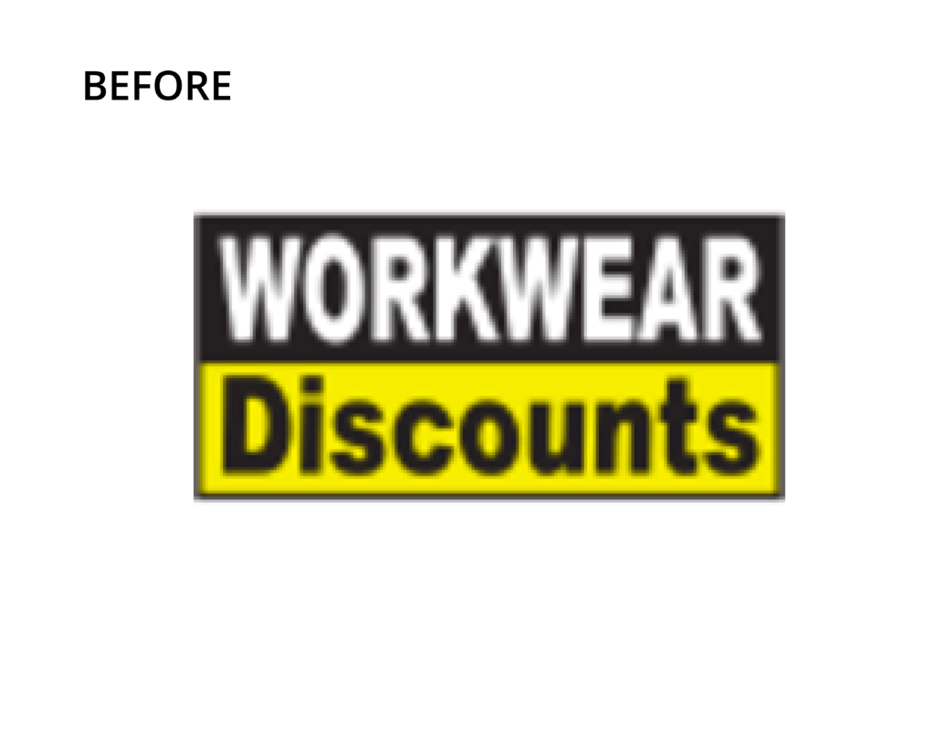 workwear discounts logo before 1