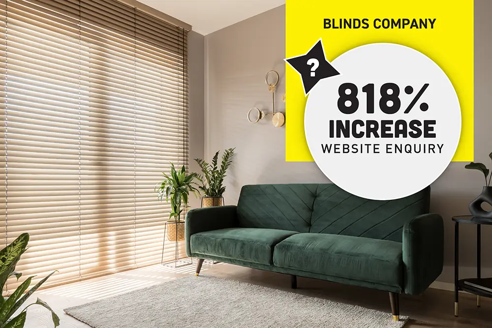 SEO stats Blinds company