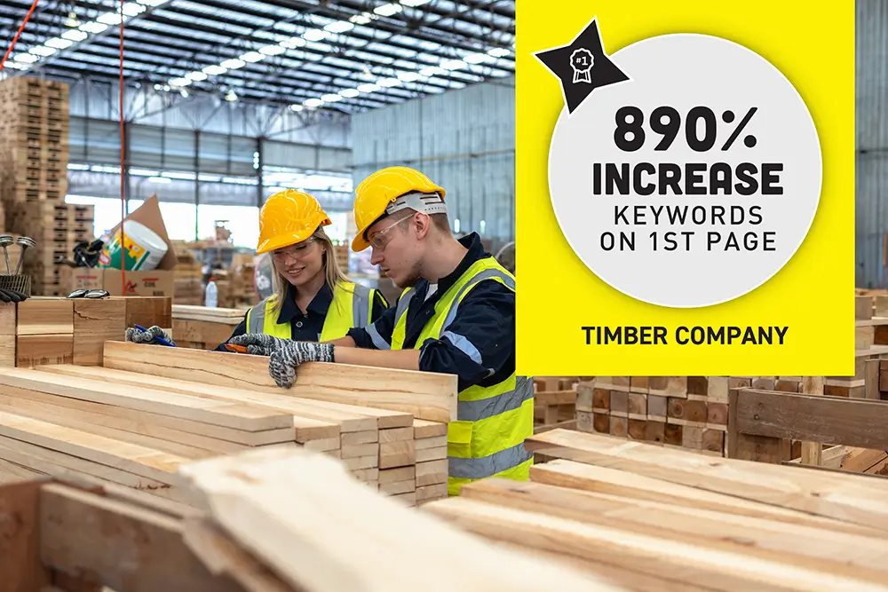 SEO stats timber company